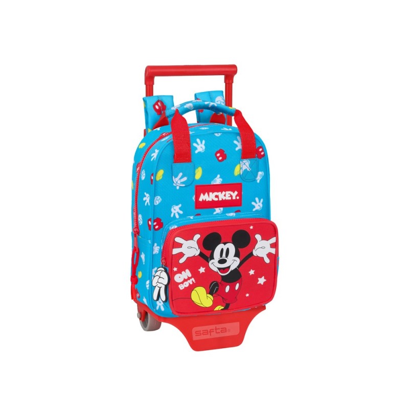 Mochila safta 765 con carro 805 mickey mouse fantastic 80x200x280 mm