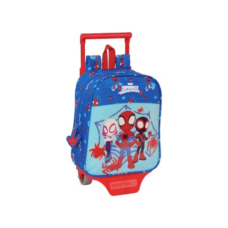 Mochila safta 232 con carro 805 spidey and his amazing friends 100x220x270 mm