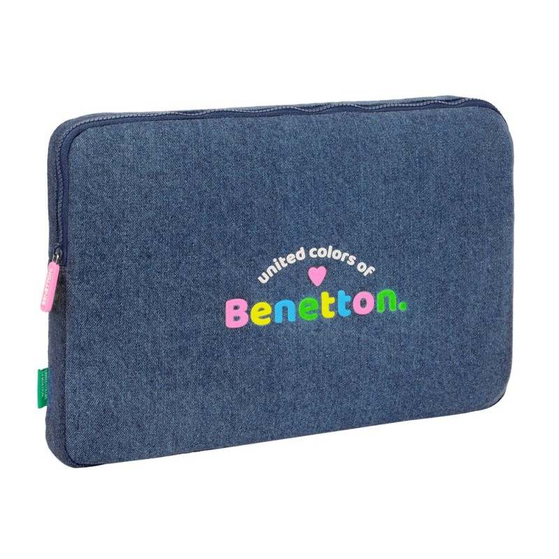 Funda para portatil 15,6\ safta benetton denim 35x395x275 mm