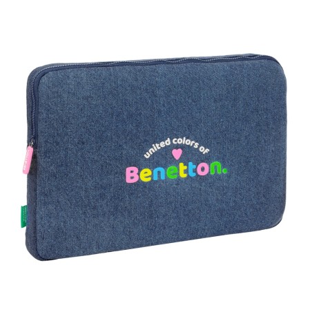 Funda para portatil 15,6\ safta benetton denim 35x395x275 mm