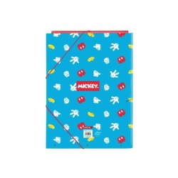 Carpeta safta gomas folio tres solapas mickey mouse fantastic 25x260x335 mm