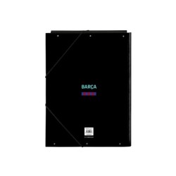 Carpeta safta gomas folio tres solapas f.c. barcelona 3 equipacion 23/24 25x260x335 mm