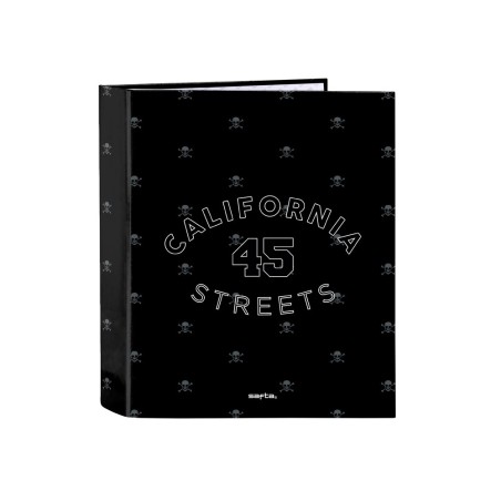 Carpeta safta carton folio 4 anillas lomo ancho safta california 60x270x300 mm