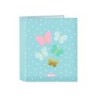 Carpeta safta carton folio 4 anillas lomo ancho moos butterflies 60x270x300 mm