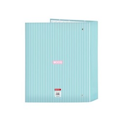 Carpeta safta carton folio 4 anillas lomo ancho moos butterflies 60x270x300 mm