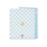 Carpeta safta carton folio 4 anillas lomo ancho glowlab cisnes 60x270x300 mm
