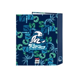 Carpeta safta carton folio 4 anillas lomo ancho el niño glassy 60x270x300 mm