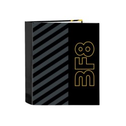 Carpeta safta carton folio 4 anillas lomo ancho blackfit8 zone 60x270x300 mm