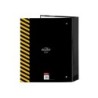 Carpeta safta carton folio 4 anillas lomo ancho blackfit8 zone 60x270x300 mm