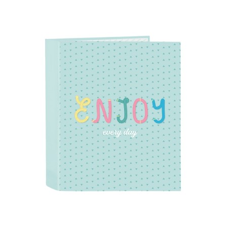 Carpeta safta carton folio 4 anillas lomo ancho blackfit8 enjoy 60x270x300 mm