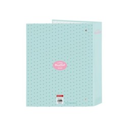 Carpeta safta carton folio 4 anillas lomo ancho blackfit8 enjoy 60x270x300 mm