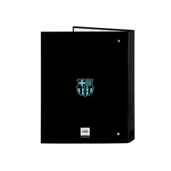 Carpeta safta carton folio 4 anillas mixtas f.c. barcelona 3 equipacion 23/24 40x265x330 mm