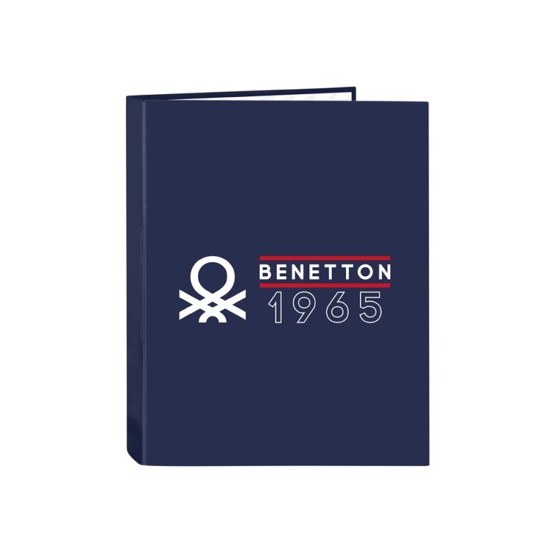 Carpeta safta carton folio 4 anillas mixtas benetton varsity 40x265x330 mm