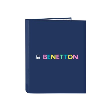 Carpeta safta carton folio 4 anillas mixtas benetton cool 40x265x330 mm