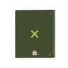 Carpeta con recambio safta din a4 tapa forrada 100 h 60 gr cuadro 5 mm con goma y 5 separadores munich bright