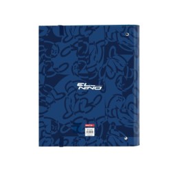 Carpeta con recambio safta din a4 tapa forrada 100 h 60 gr cuadro 5 mm con goma y 5 separadores el niño paradise