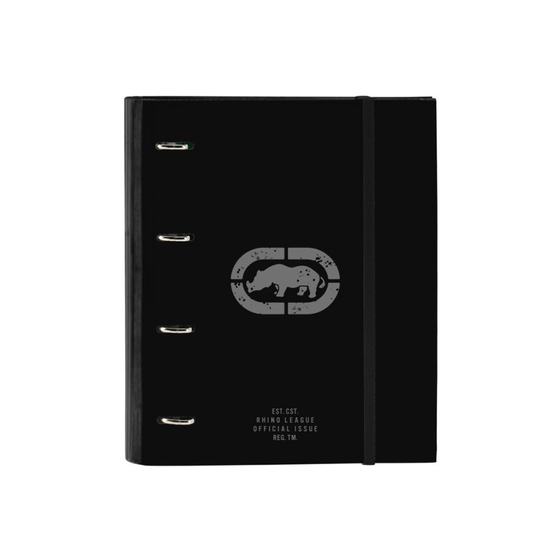 Carpeta con recambio safta din a4 tapa forrada 100 h 60 gr cuadro 5 mm con goma y 5 separadores ecko unltd. rhino