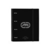 Carpeta con recambio safta din a4 tapa forrada 100 h 60 gr cuadro 5 mm con goma y 5 separadores ecko unltd. rhino