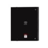 Carpeta con recambio safta din a4 tapa forrada 100 h 60 gr cuadro 5 mm con goma y 5 separadores ecko unltd. rhino