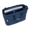 Bolso con bolsillo safta para portatil 14\ benetton denim 170x400x310 mm