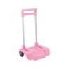 Carro escolar safta portamochila pleglable rosa claro 850x300x230 mm
