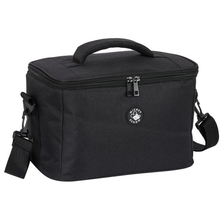 Nevera safta cuadrada waterproof mickey mouse black 180x290x190 mm