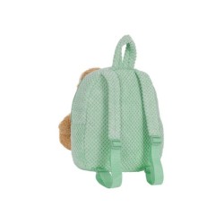 Mochila safta preescolar osito extraible verde 75x230x270 mm
