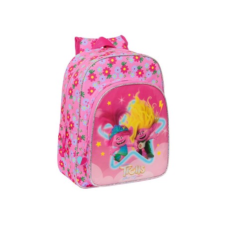 Mochila safta infantil adaptable a carro trolls 3 110x260x340 mm