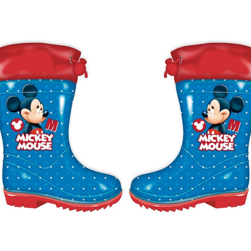 Bota de agua safta mickey mouse pack de 5 pares tallas surtidas