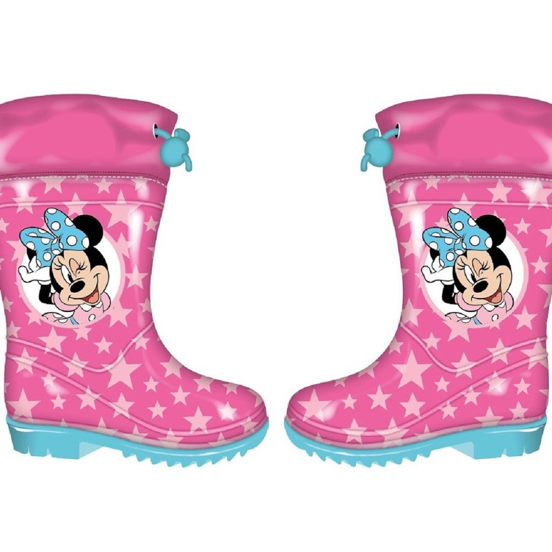 Bota de agua safta minnie mouse pack de 5 pares tallas surtidas