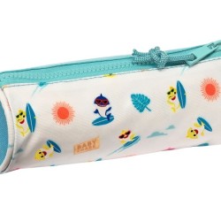 Bolso escolar portatodo safta redondo baby shark surfing 70x200x70 mm