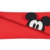 Bolso escolar portatodo safta silicona caritas mickey mouse 10x230x110 mm