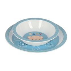 Set de platos y cubiertos safta preescolar 260x22,5x5,50 mm