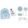 Set de platos y cubiertos safta preescolar 260x22,5x5,50 mm