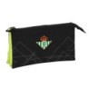 Bolso escolar portatodo safta triple real betis balompie 120x220x30 mm