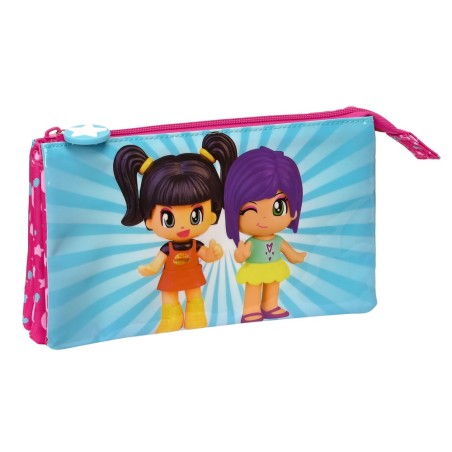 Bolso escolar portatodo safta triple pin y pon 120x220x30 mm