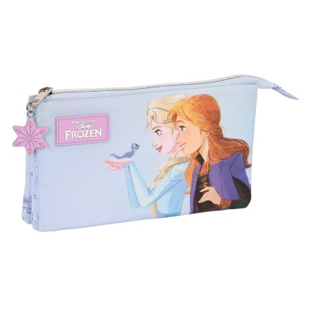 Bolso escolar portatodo safta triple frozen ii believe 120x220x30 mm