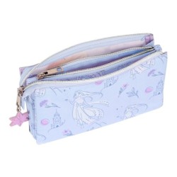 Bolso escolar portatodo safta triple frozen ii believe 120x220x30 mm
