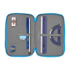 Plumier escolar safta triple 36 piezas superthings rescue force 195x125x55 mm