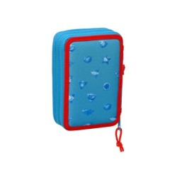 Plumier escolar safta triple 36 piezas superthings rescue force 195x125x55 mm