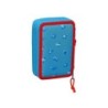 Plumier escolar safta triple 36 piezas superthings rescue force 195x125x55 mm