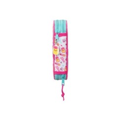 Plumier escolar safta doble pequeño 28 piezas the bellies 195x125x40 mm