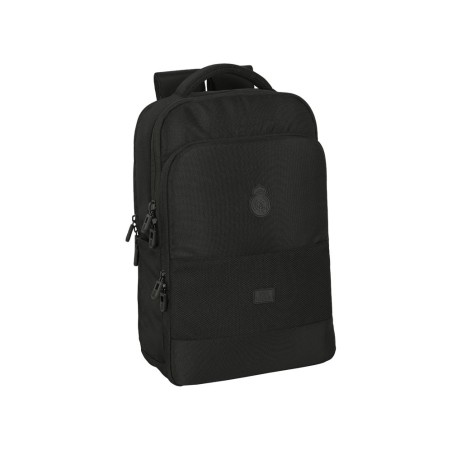 Mochila safta portatil 15,6\ tablet usb real madrid premium 440x290x150 mm