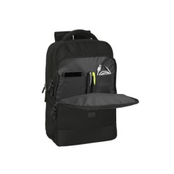 Mochila safta portatil 15,6\ tablet usb real madrid premium 440x290x150 mm
