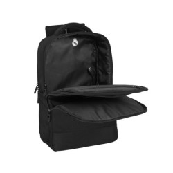 Mochila safta portatil 15,6\ tablet usb real madrid premium 440x290x150 mm
