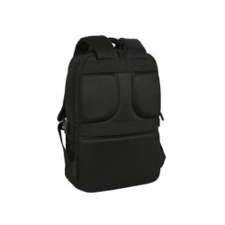 Mochila safta portatil 15,6\ tablet usb real madrid premium 440x290x150 mm