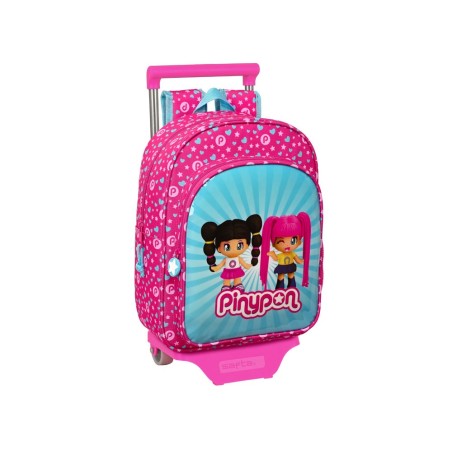 Mochila safta con carro pin y pon 340x260x110 mm
