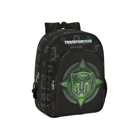 Mochila safta infantil adaptable a carro transformers 340x260x110 mm