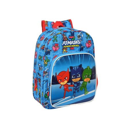 Mochila safta infantil adaptable a carro pjmask 340x260x110 mm