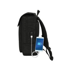 Mochila safta con solapa portatil 13,3''  usb real betis balompie premium 390x290x120 mm
